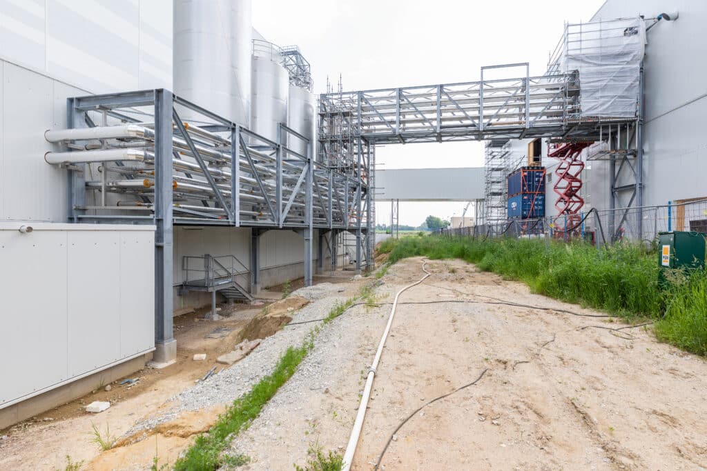 © Christa Henke | Erweiterung Homann Feinkost in Lintorf