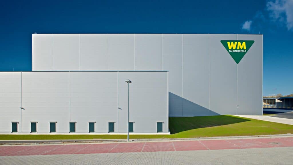 Logistikzentrum Hedemünden Fassade